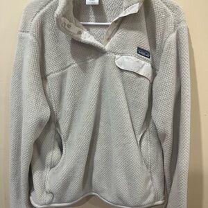 Patagonia Cream Fleece Jacket